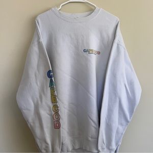 Brandy Melville John Galt White Cape Cod Sweatshirt Sweater